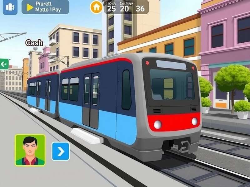 City Metro Rush character customization screen